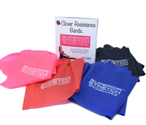 Picture of Superior Stretch Clover Resistance Bands Set of 4